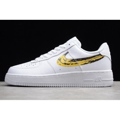 Nike Air Force 1 '07 Beyaz / Metal Altın Kaykay Ayakkabı Türkiye - SD6IP6WO